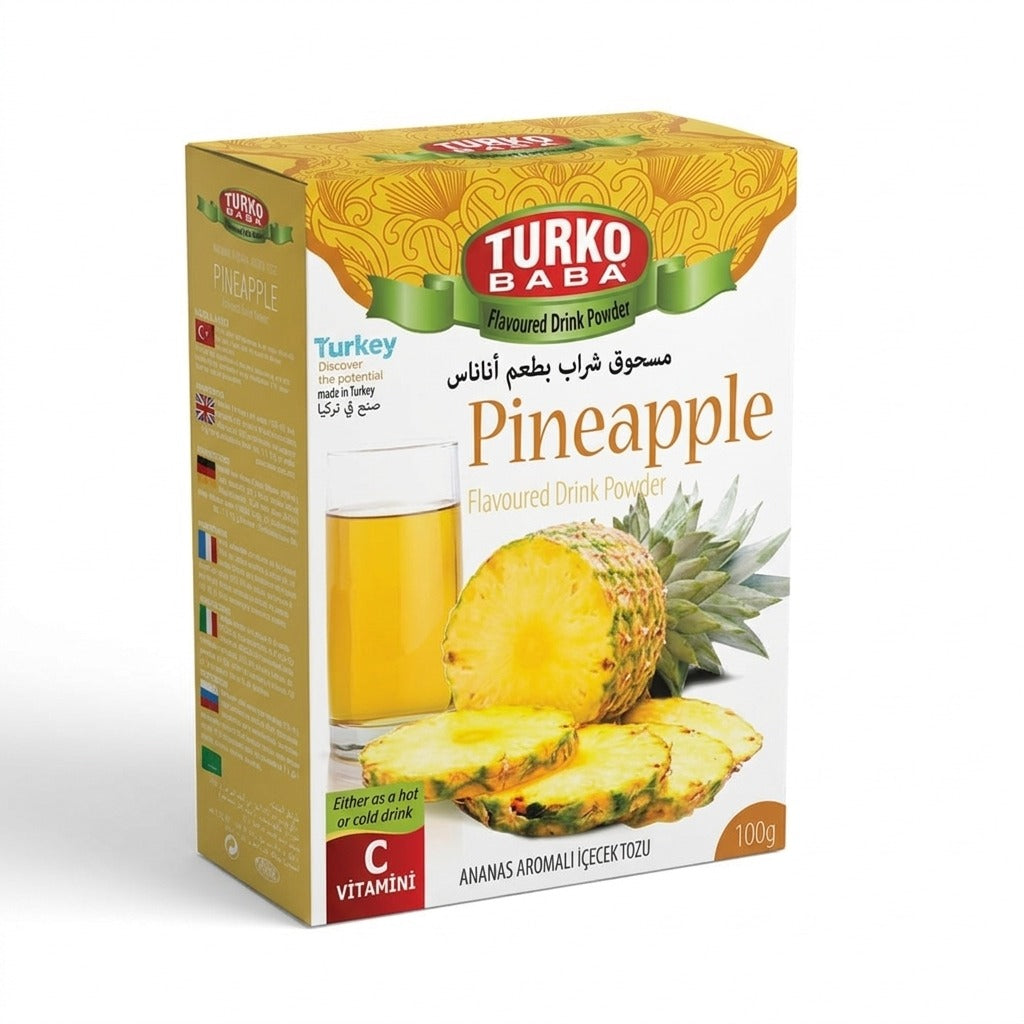 توركو بابا مسحوق شراب بنكهة الأناناس – الصورة الرئيسية