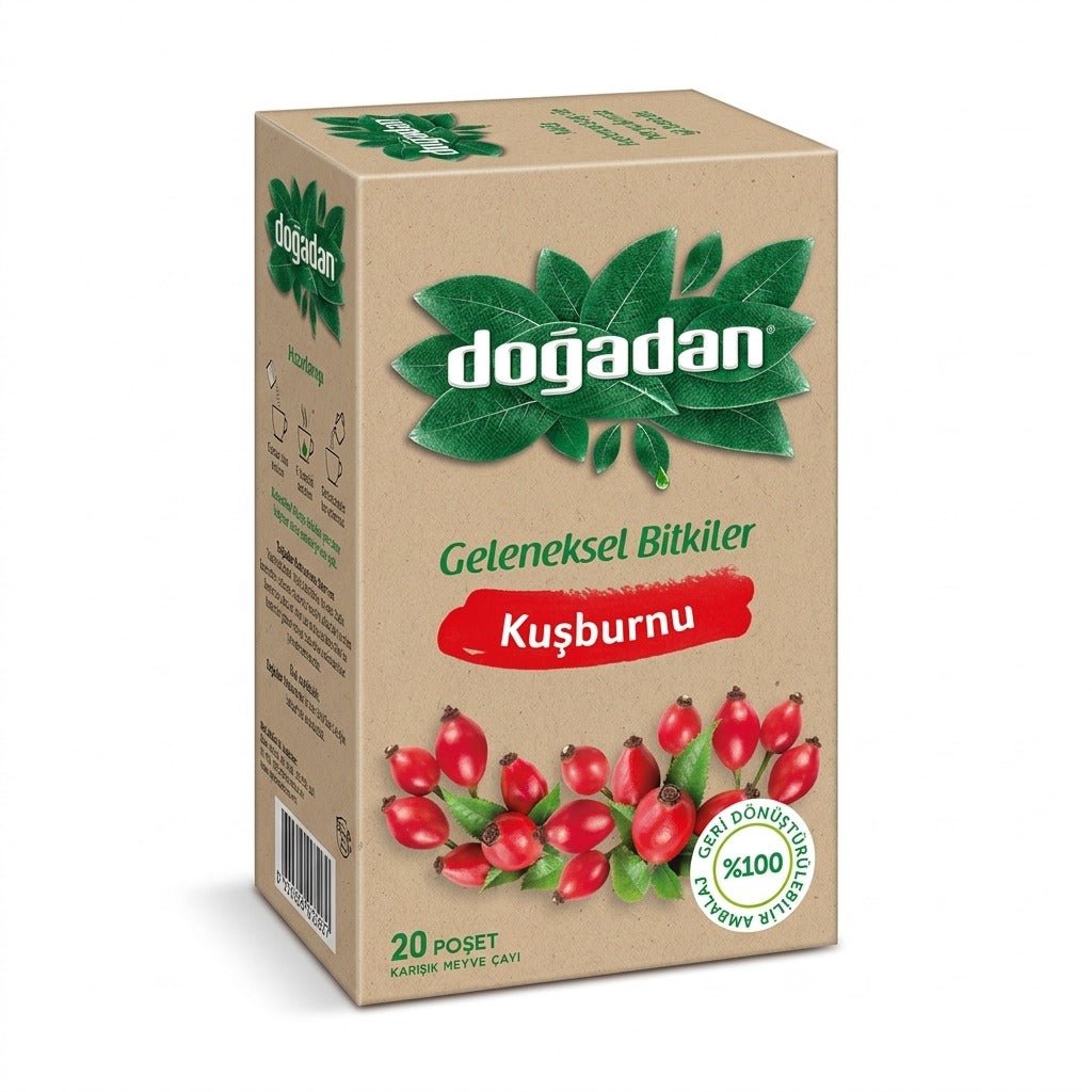 شاي الورد البري من Doğadan – زاوية أخرى